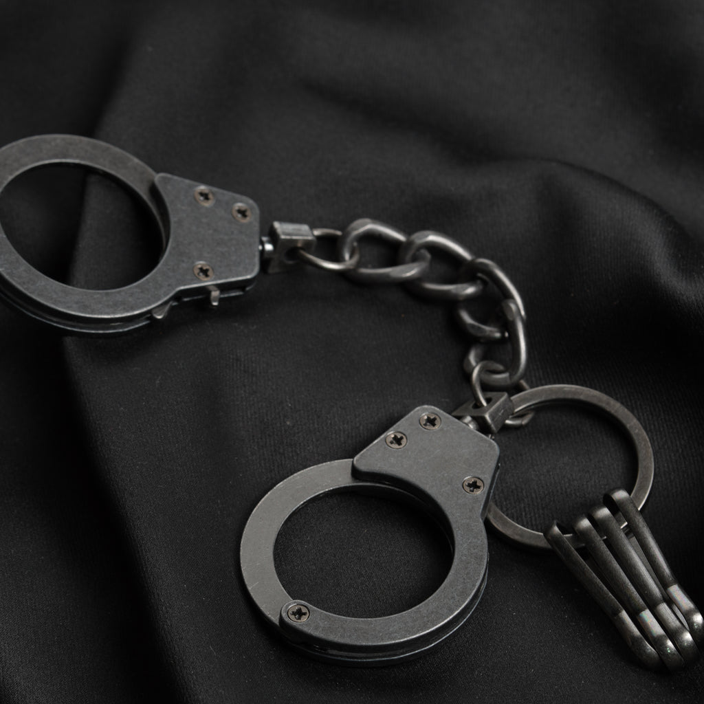 Gridlock Double Cuff Keychain
