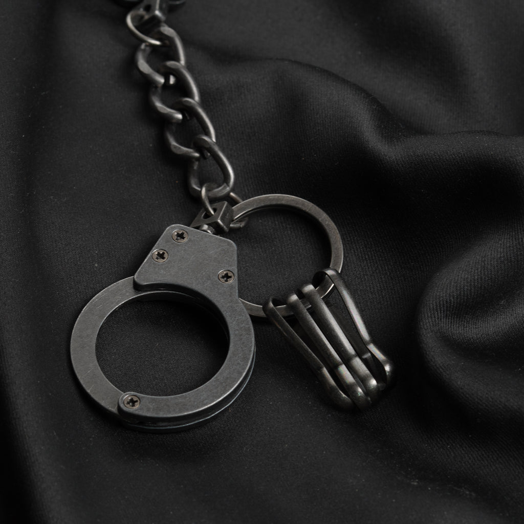Gridlock Double Cuff Keychain