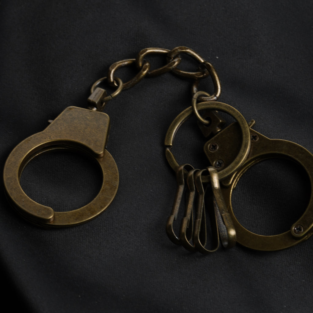 Gridlock Double Cuff Keychain