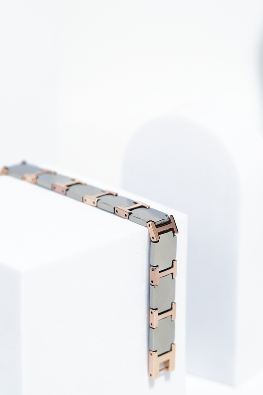 Cero - Ceramic bracelet for men. worldjewel.in men's bracelets