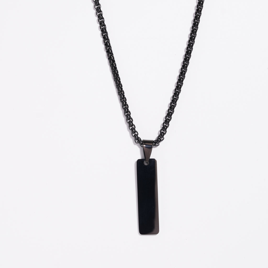 Rectangle Pendent With Ball Chain (XXL)