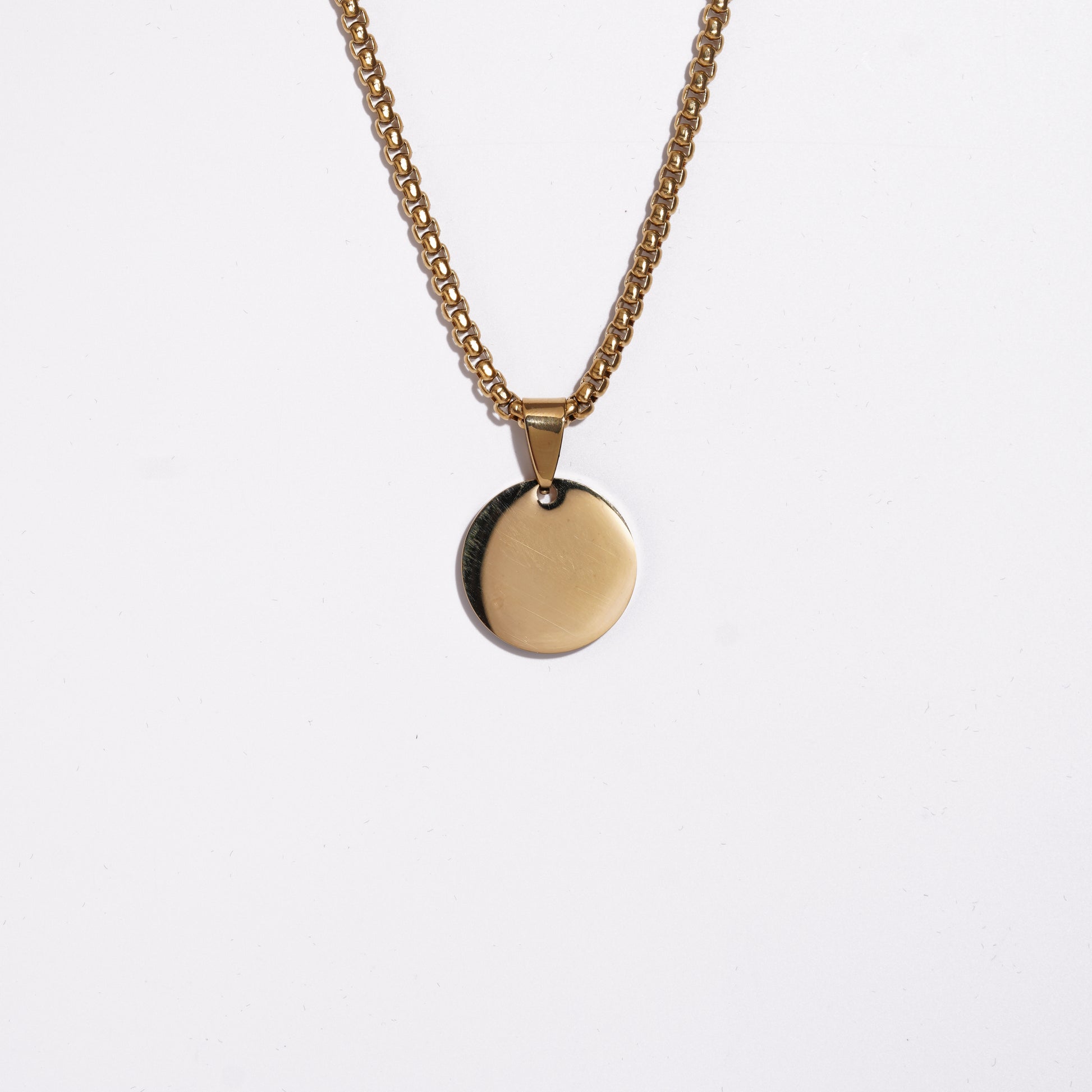Circle Pendent With Ball Chain (XXL-size)