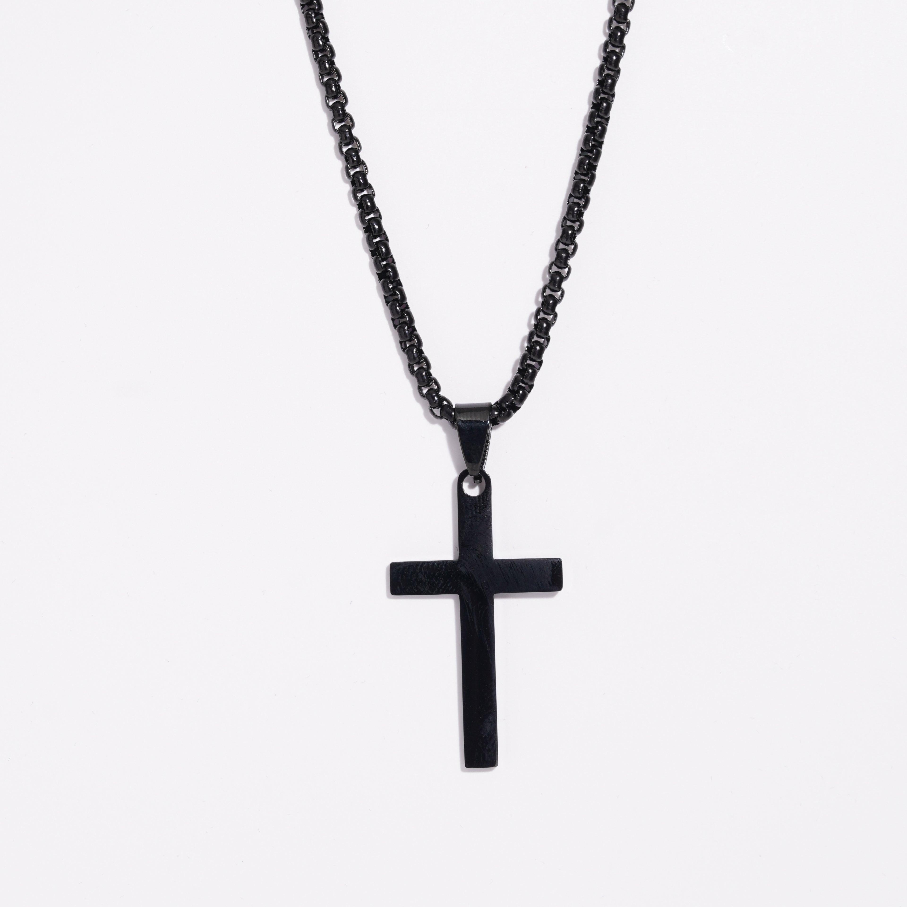 Cross Pendent With Ball Chain (x-size)