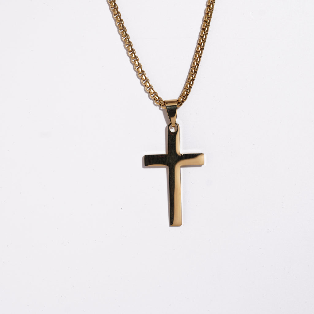Cross Pendent With Ball Chain (x-size)