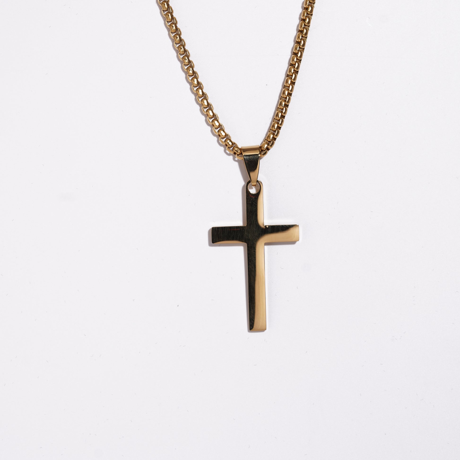 Cross Pendent With Ball Chain (x-size)