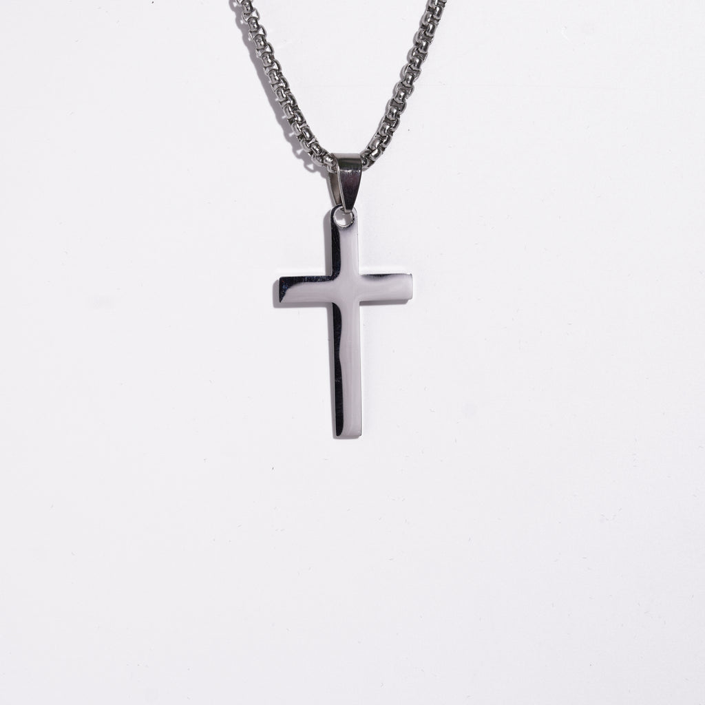 Cross Pendent With Ball Chain (x-size)