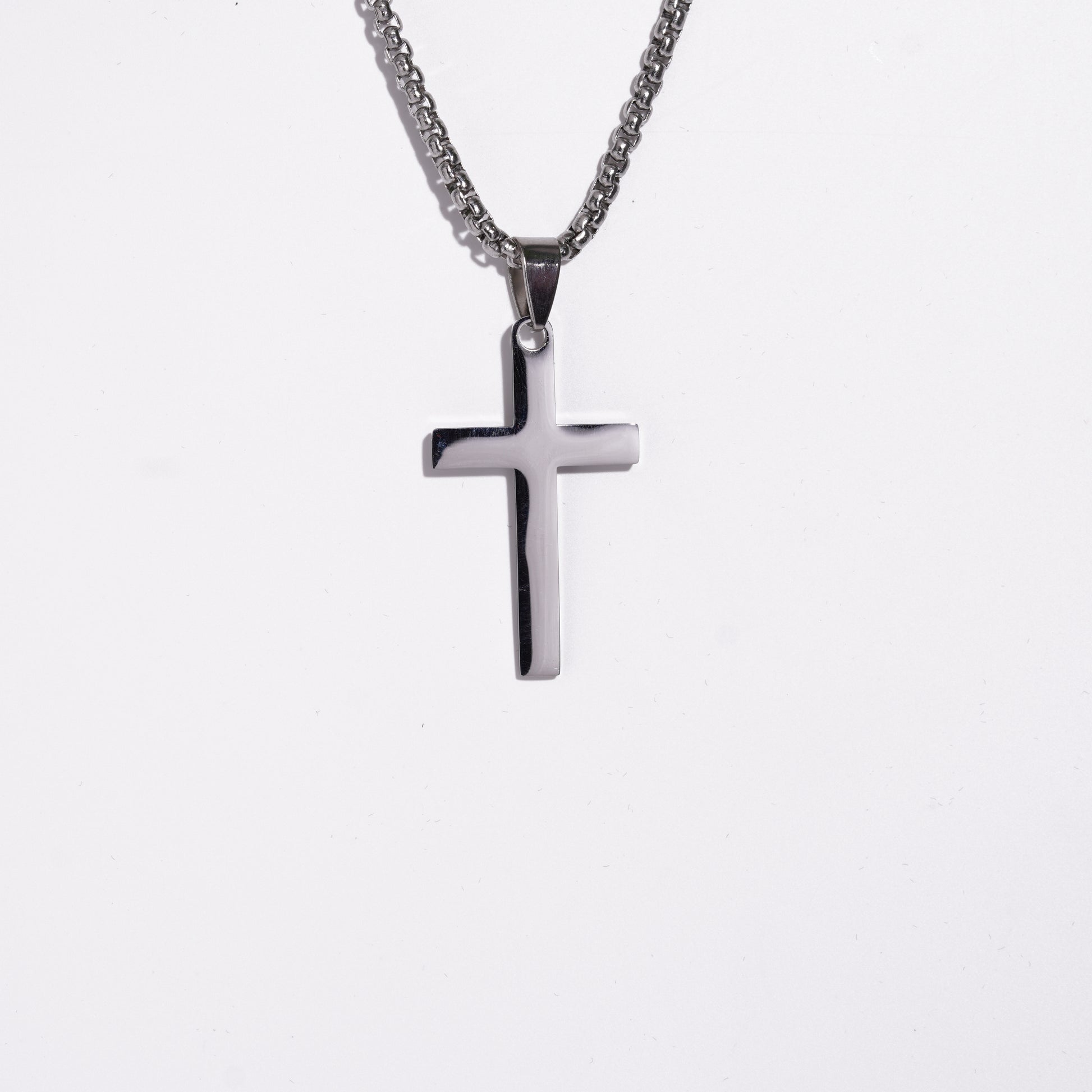 Cross Pendent With Ball Chain (x-size)