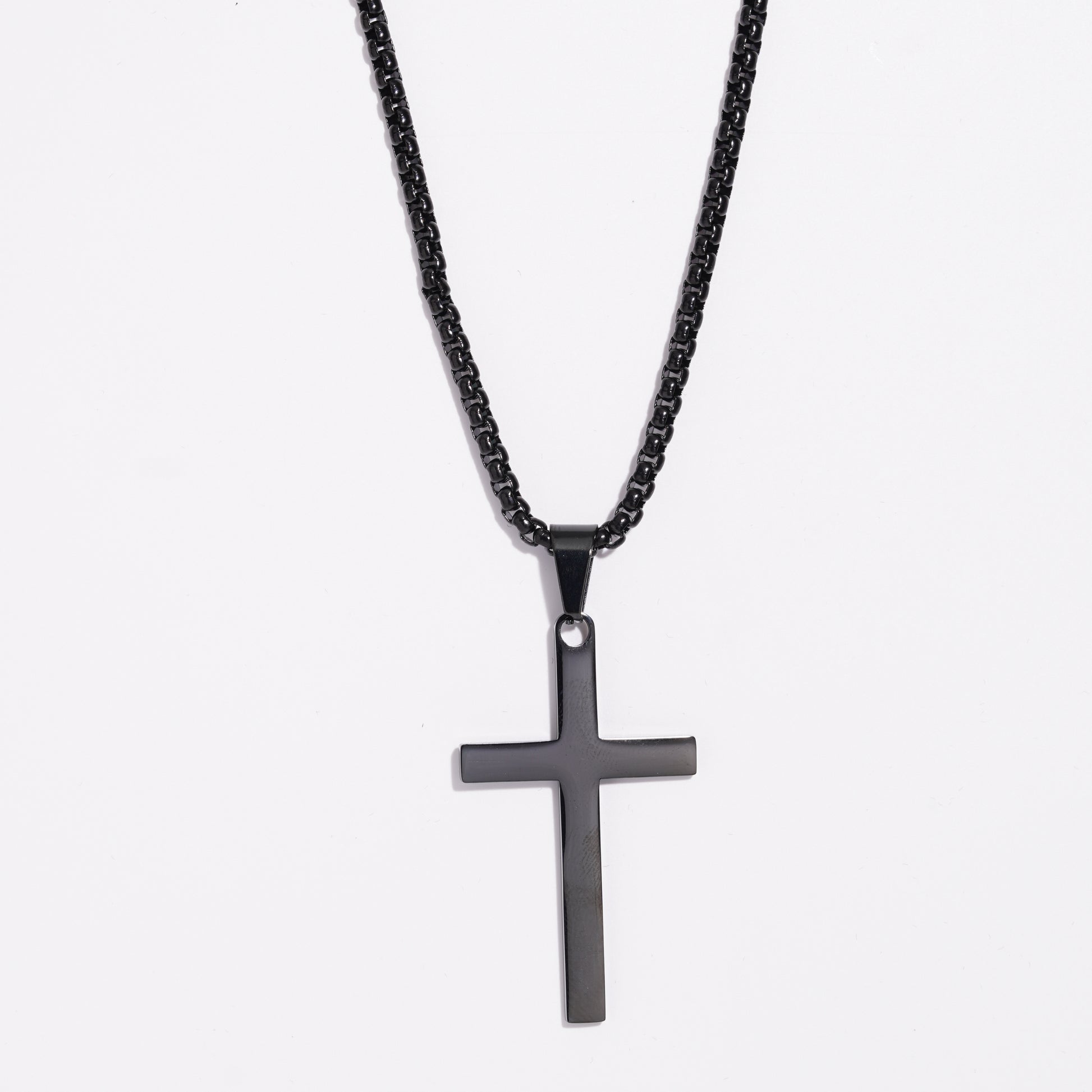 Cross Pendent With Ball Chain (XL-size)