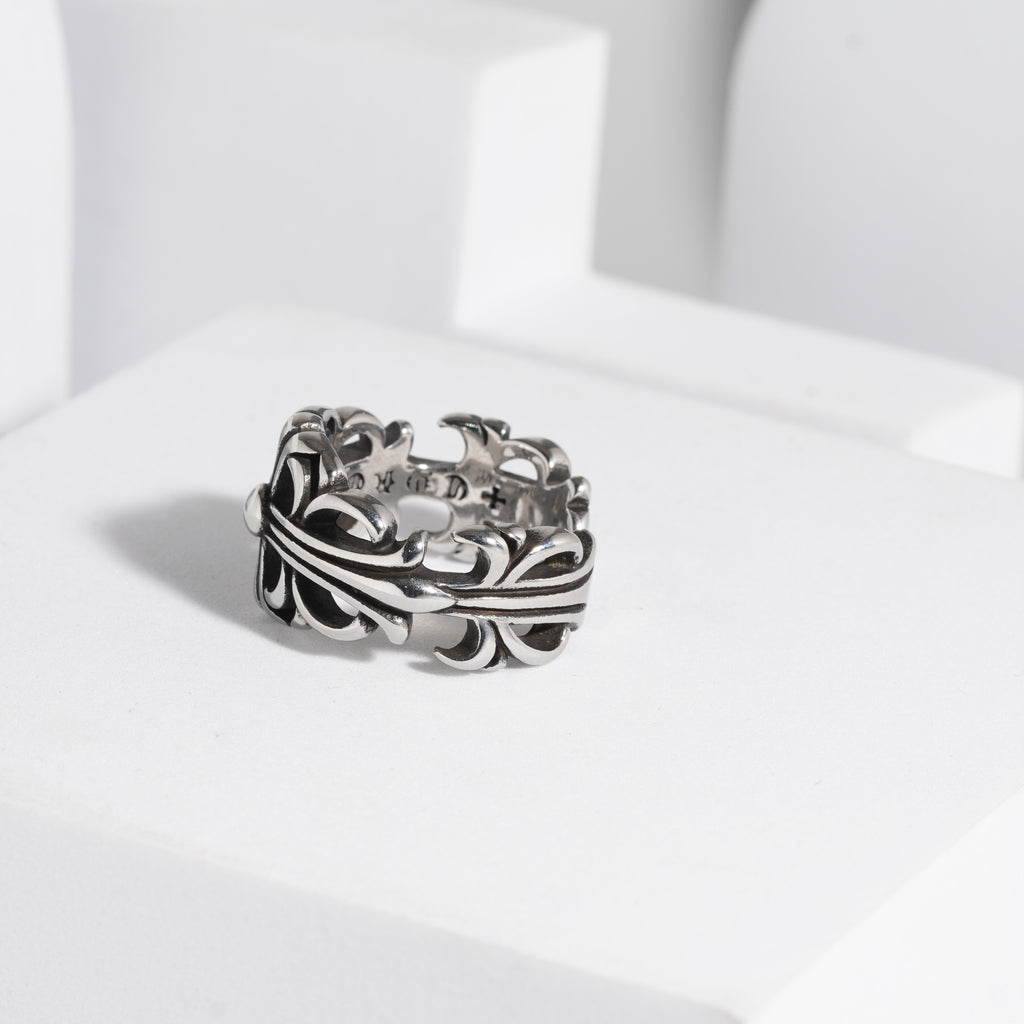 209 Oxidised Ring For Men
