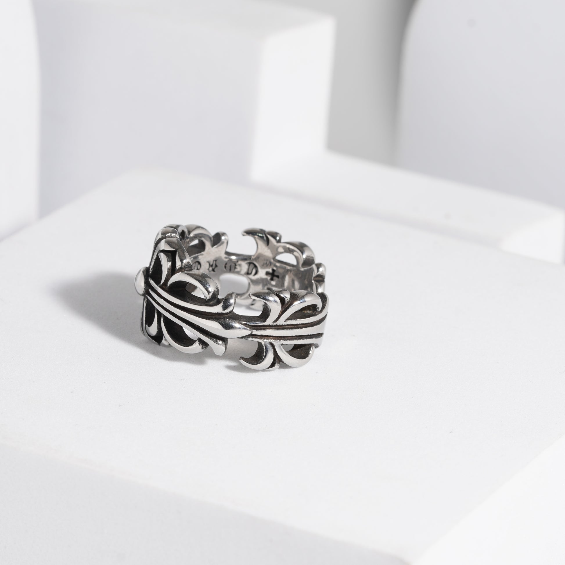 209 Oxidised Ring For Men