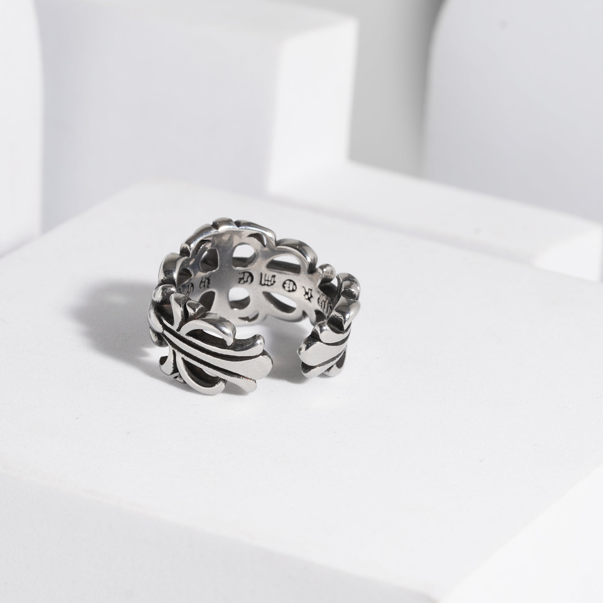 209 Oxidised Ring For Men