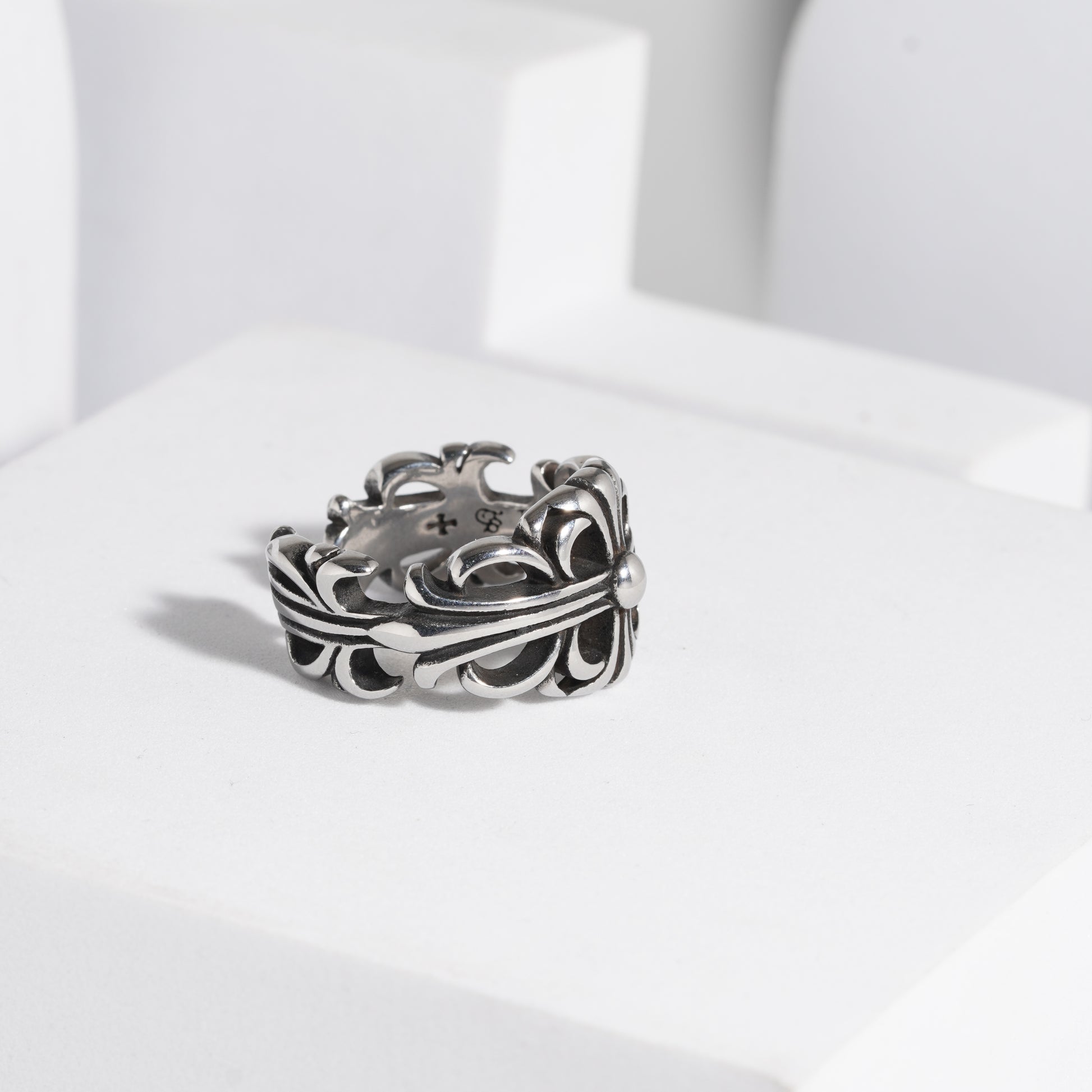 209 Oxidised Ring For Men