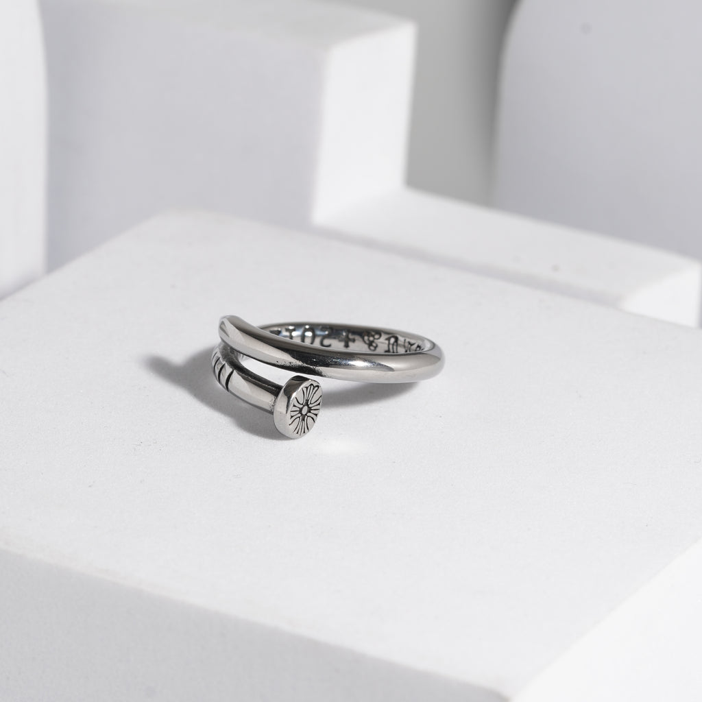 208 Oxidised Ring For Men
