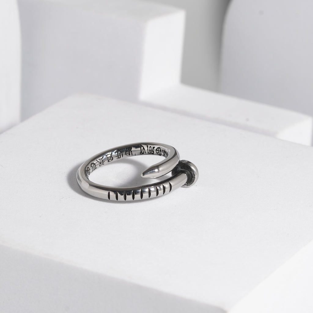 208 Oxidised Ring For Men