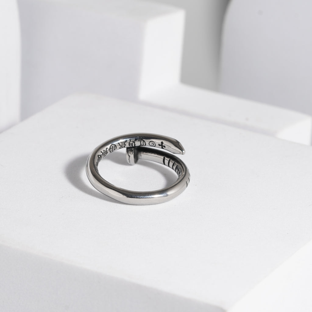 208 Oxidised Ring For Men