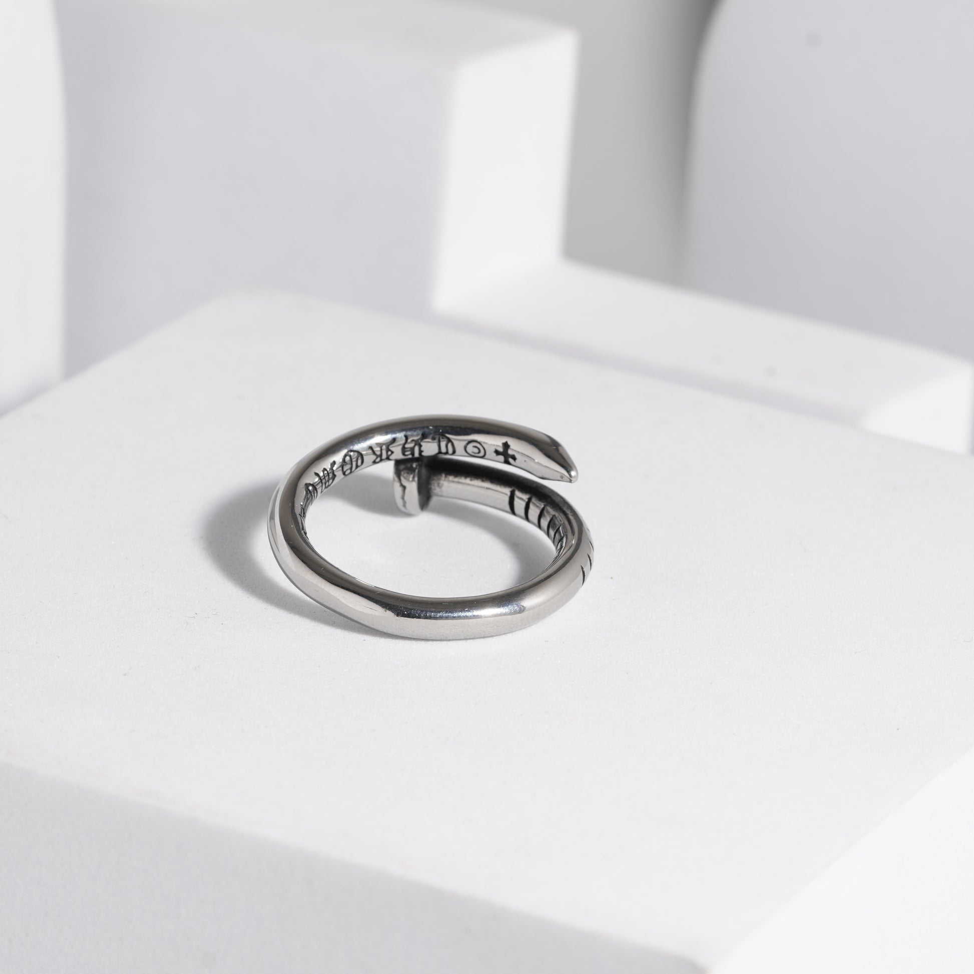 208 Oxidised Ring For Men