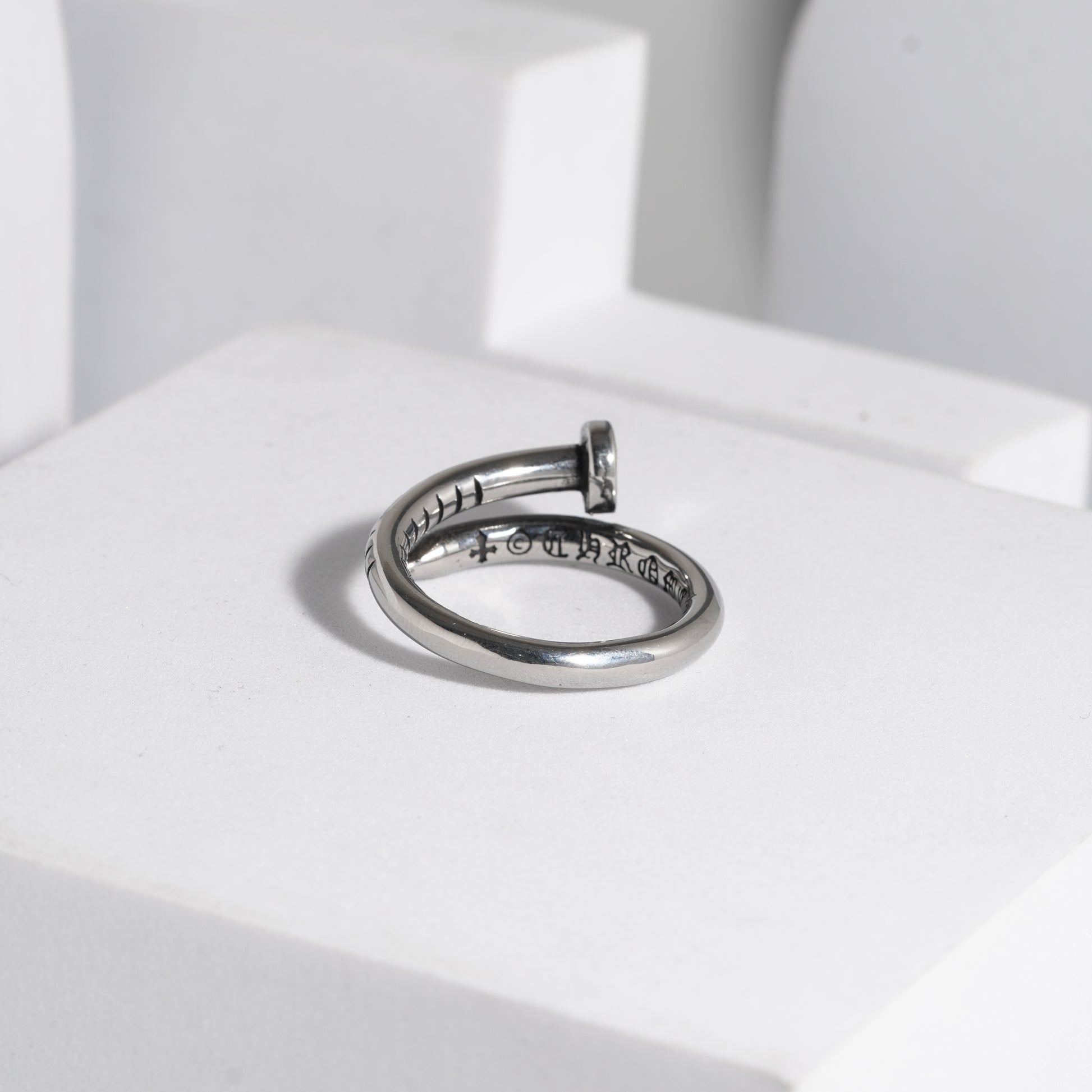 208 Oxidised Ring For Men