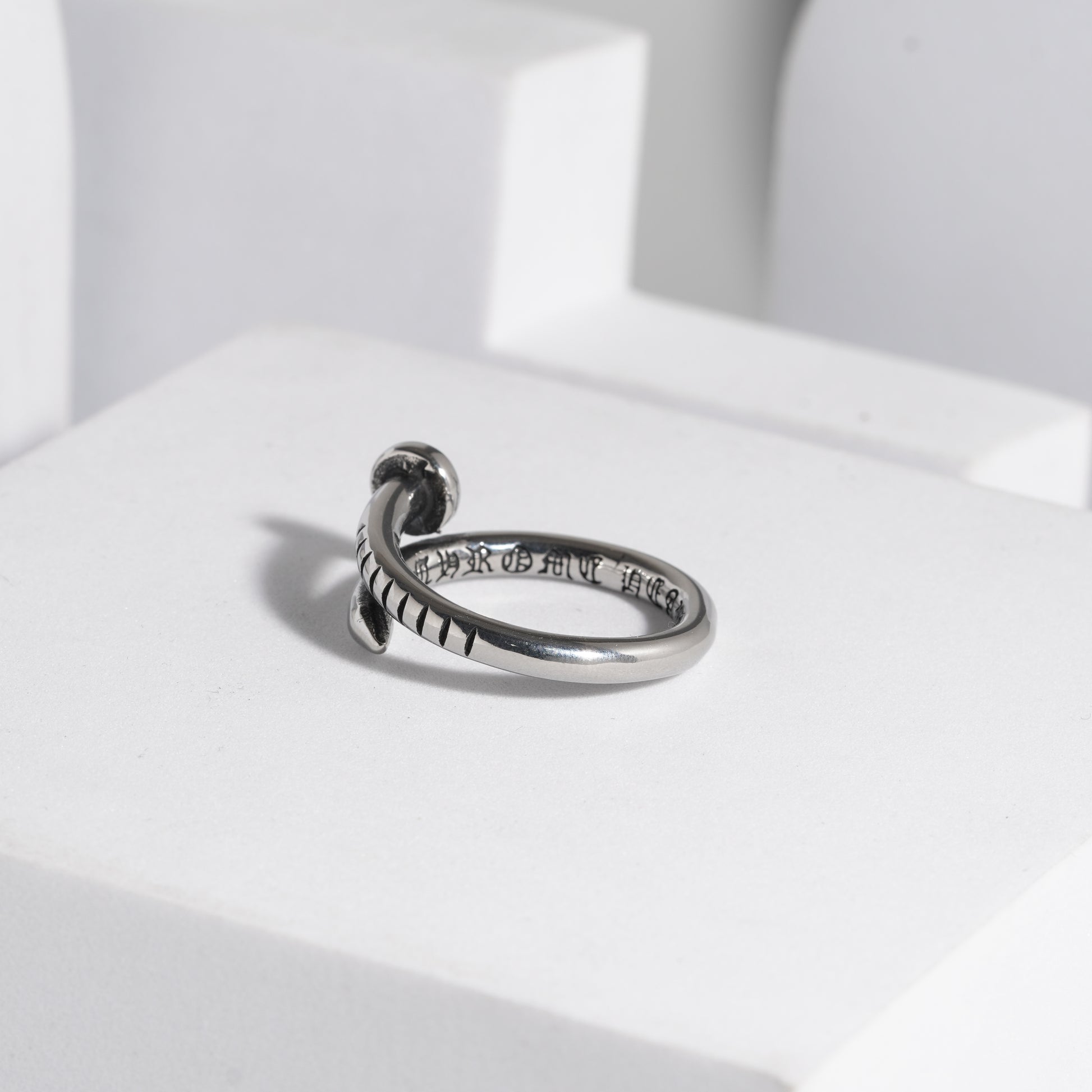 208 Oxidised Ring For Men