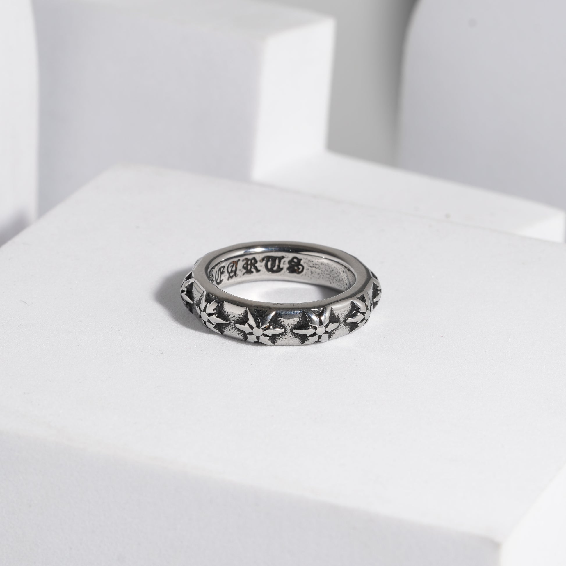 210 Oxidised Ring For Men
