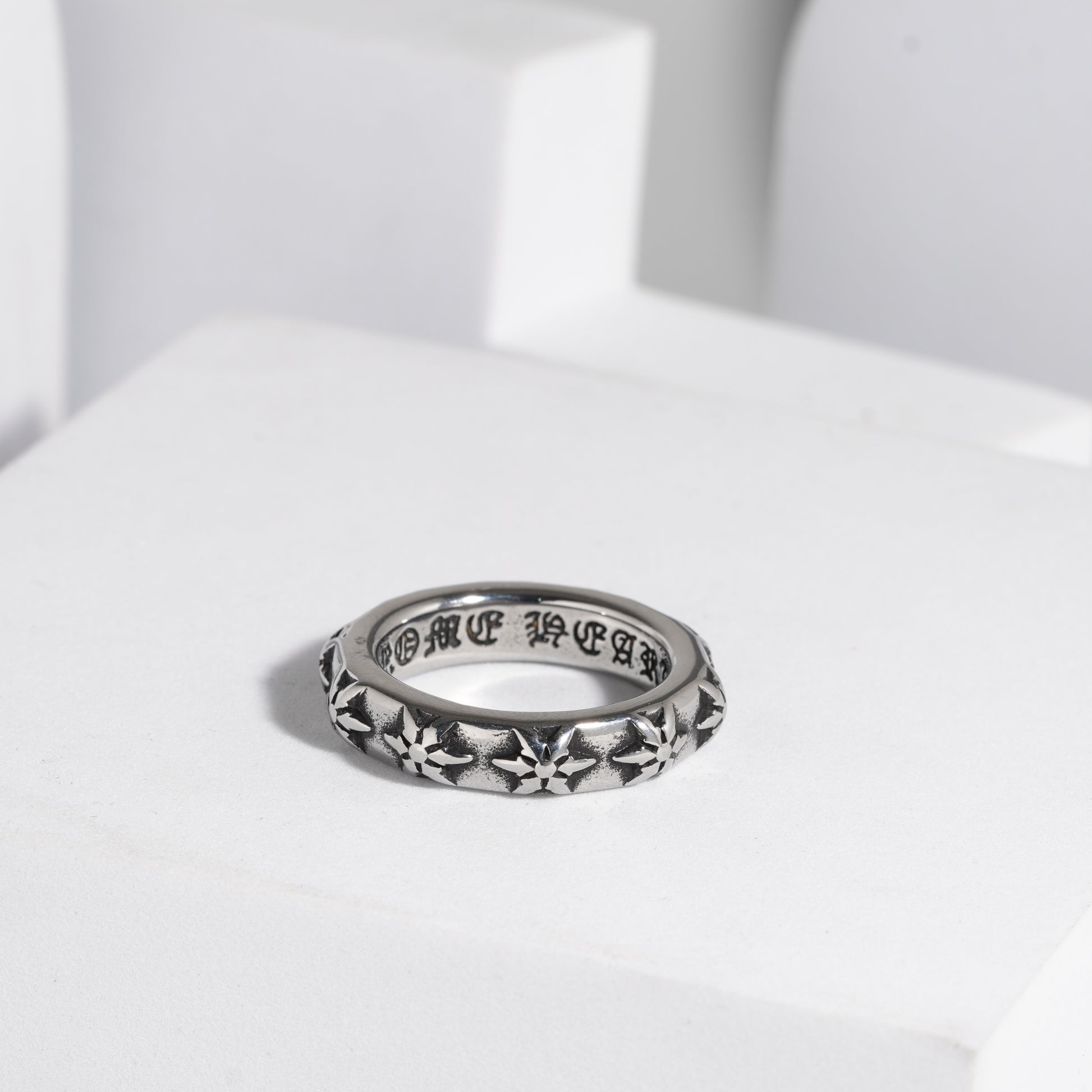 210 Oxidised Ring For Men