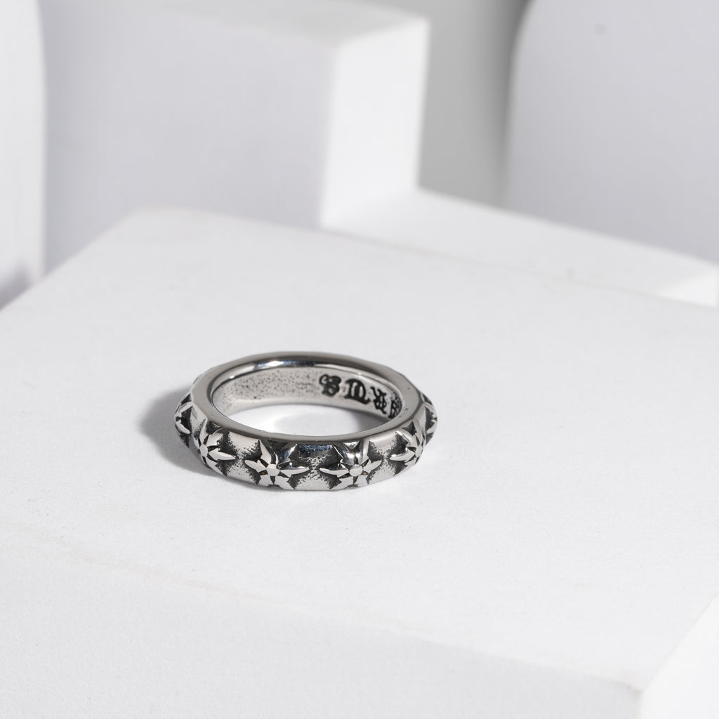 210 Oxidised Ring For Men
