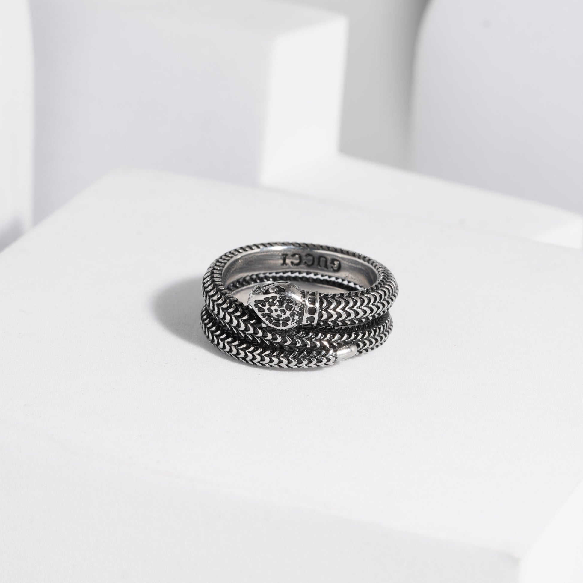 210 Oxidised Ring For Men
