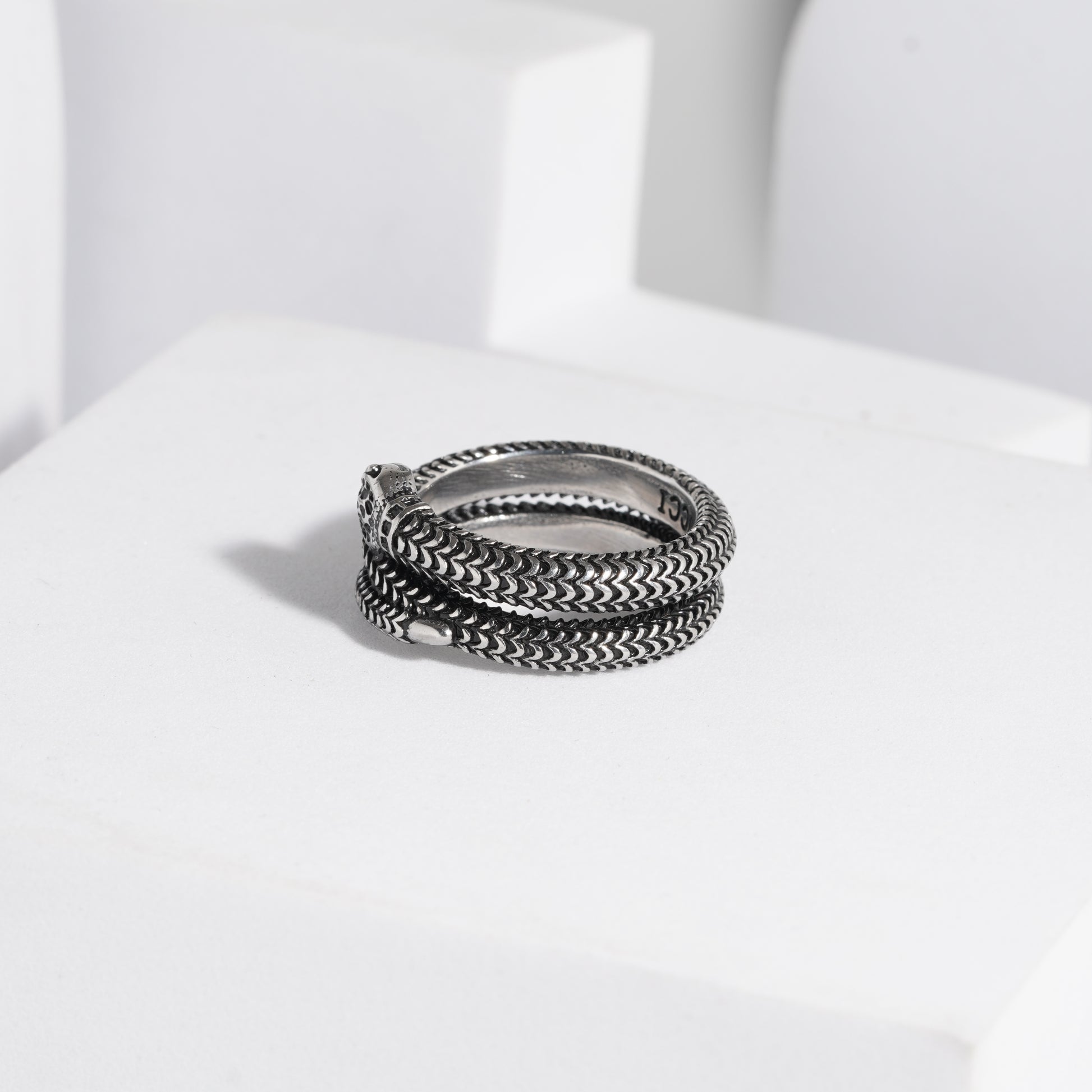 210 Oxidised Ring For Men