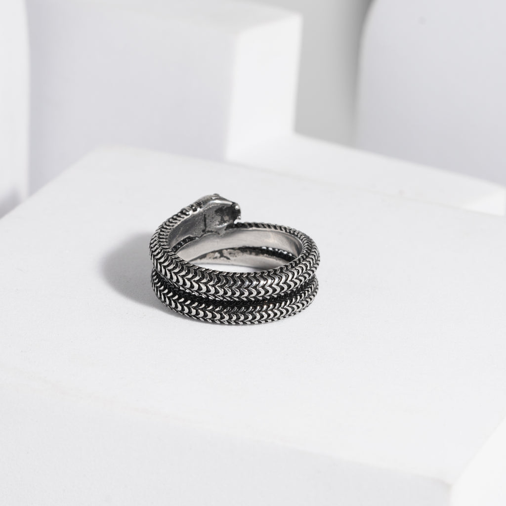 210 Oxidised Ring For Men