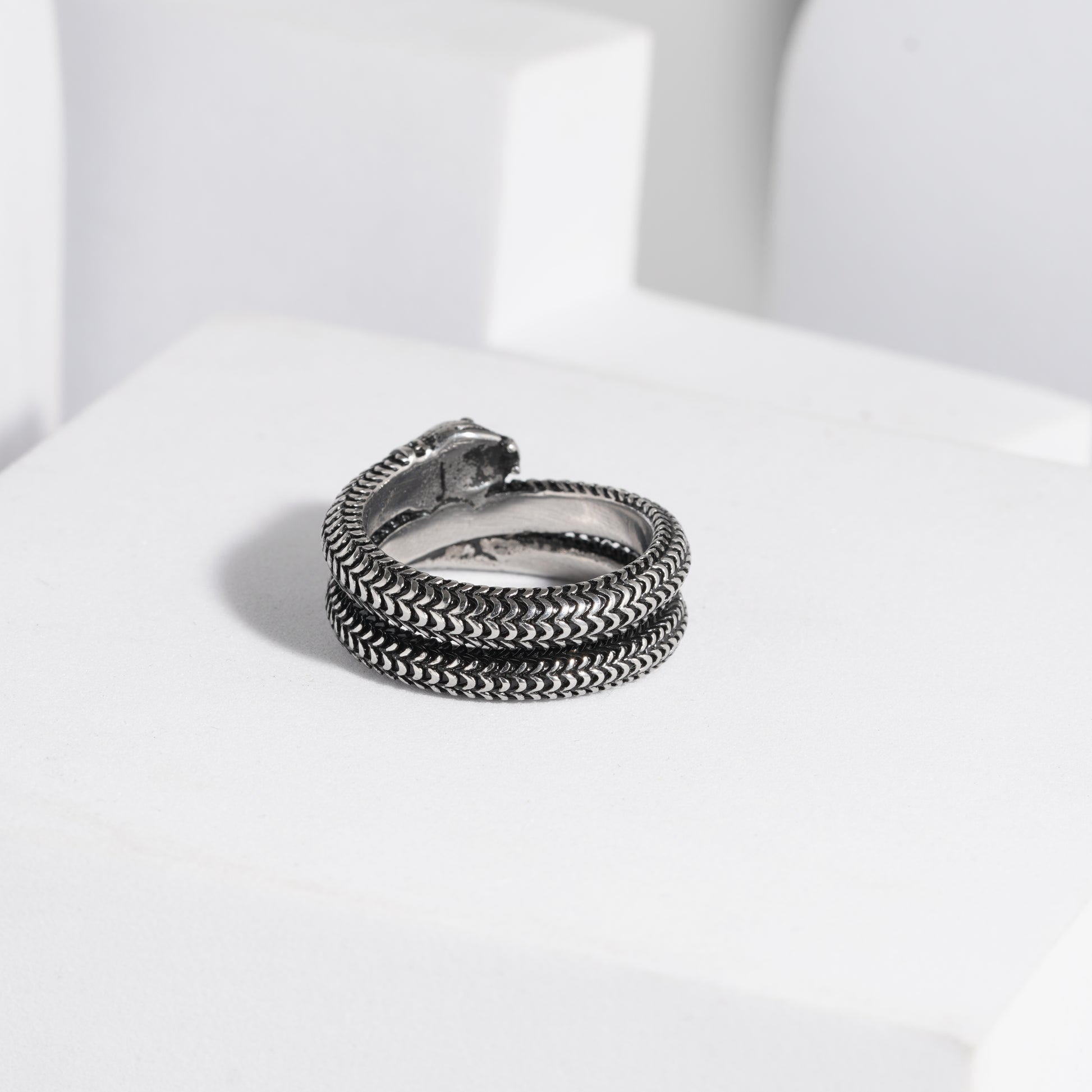 210 Oxidised Ring For Men
