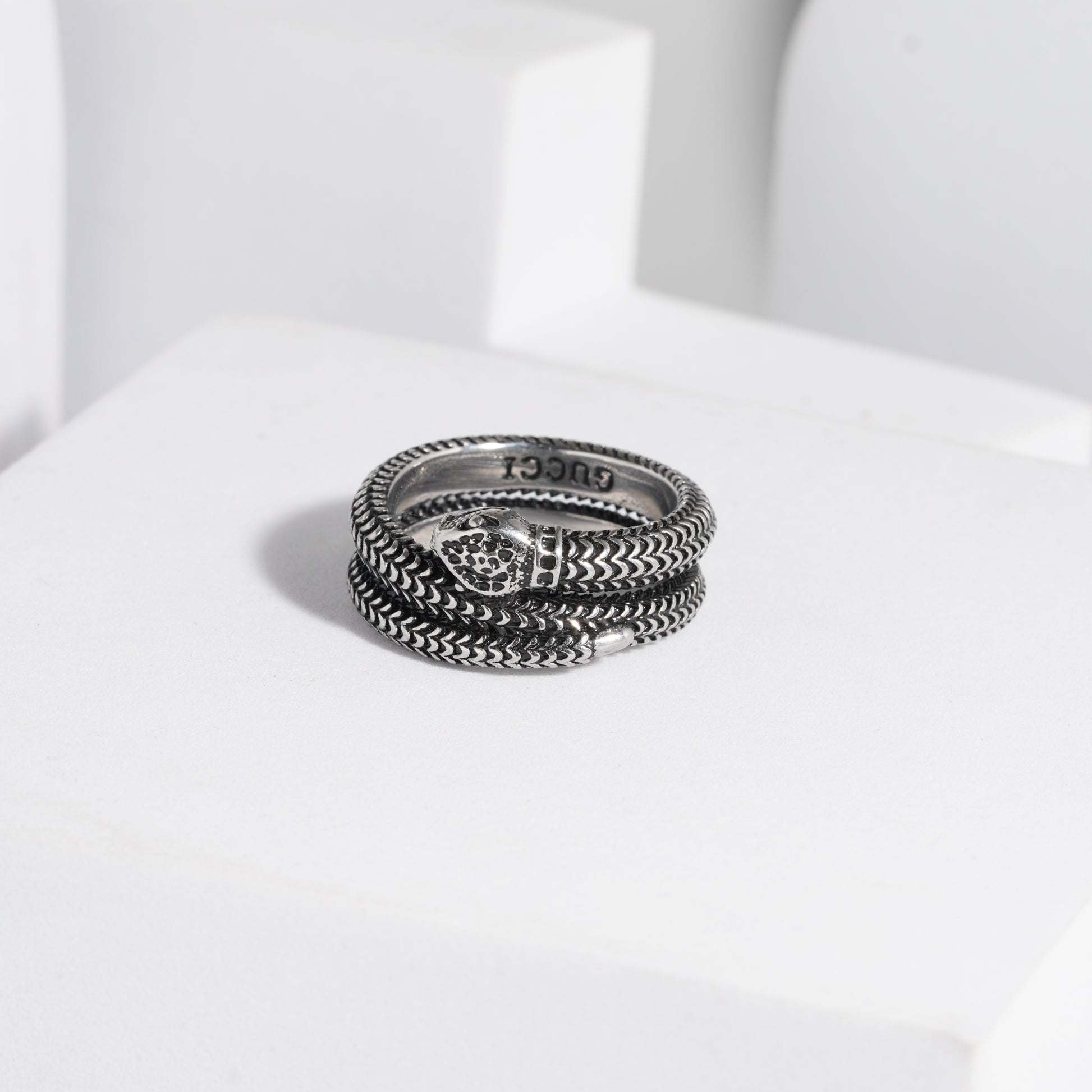210 Oxidised Ring For Men