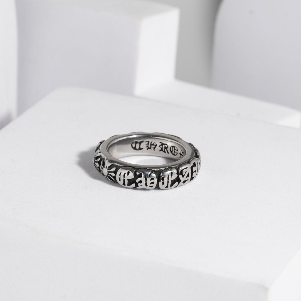 225 Oxidised Ring For Men