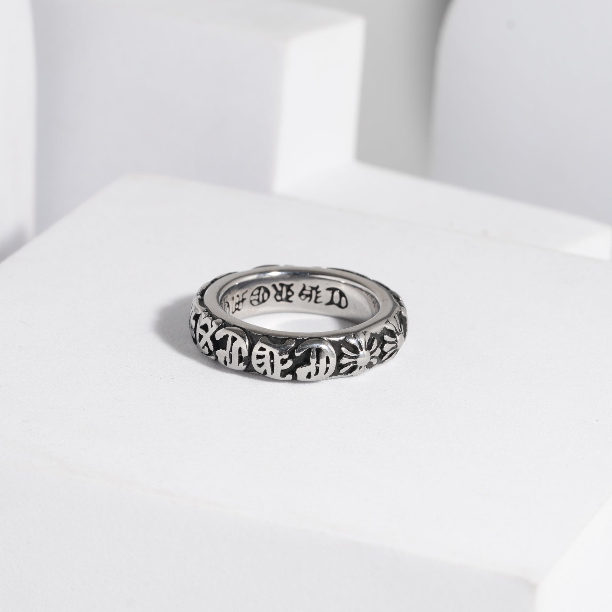 225 Oxidised Ring For Men