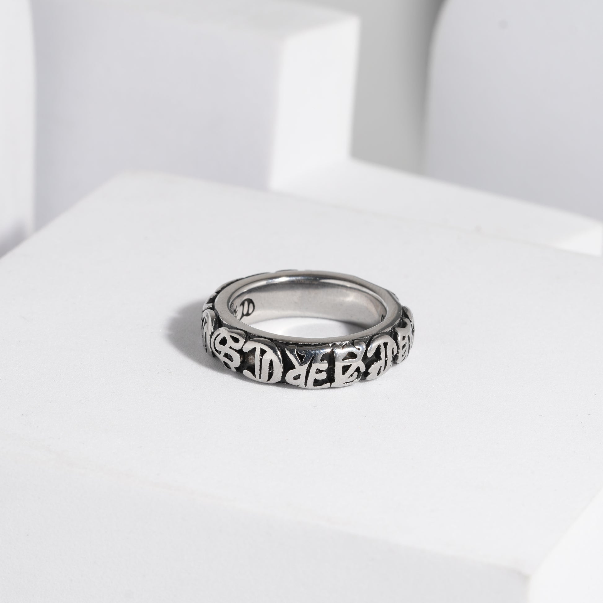 225 Oxidised Ring For Men