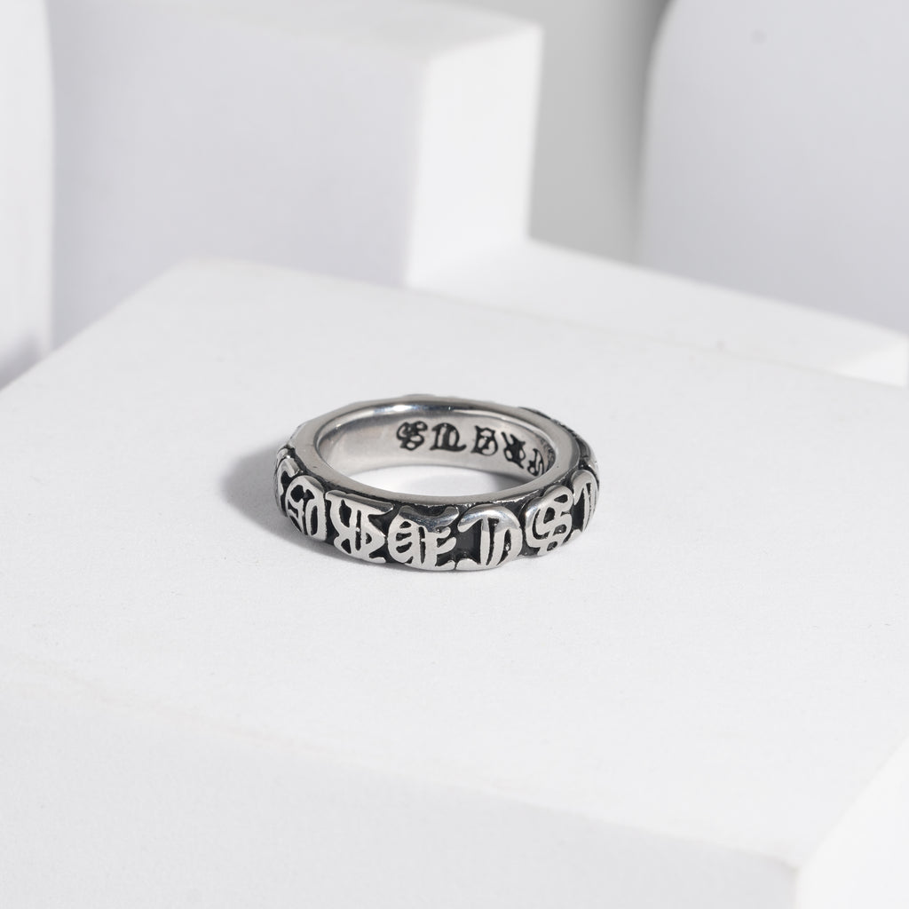 225 Oxidised Ring For Men