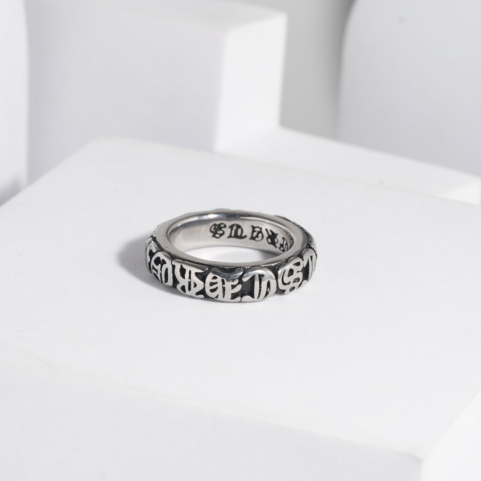 225 Oxidised Ring For Men