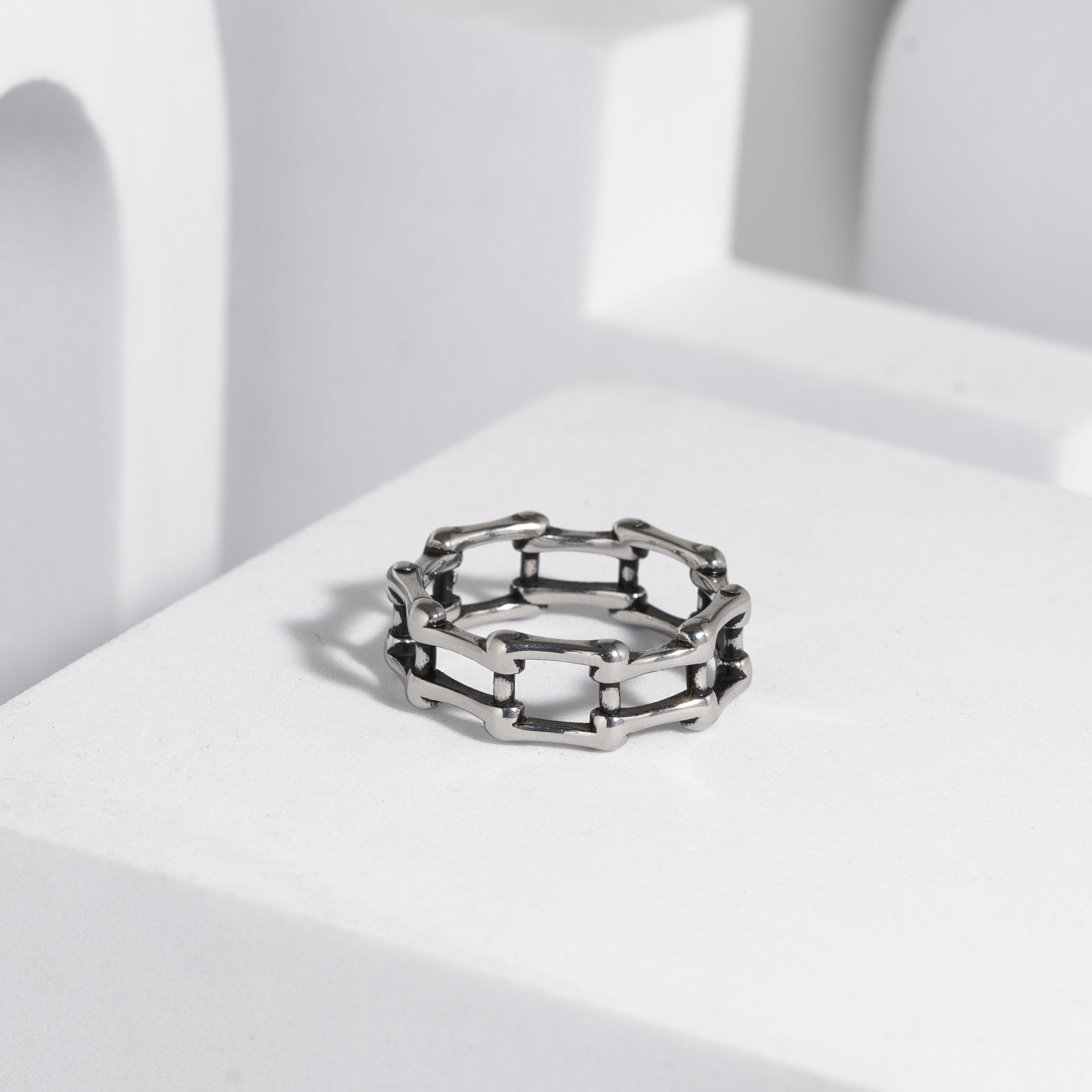 292 Oxidised Ring For Men
