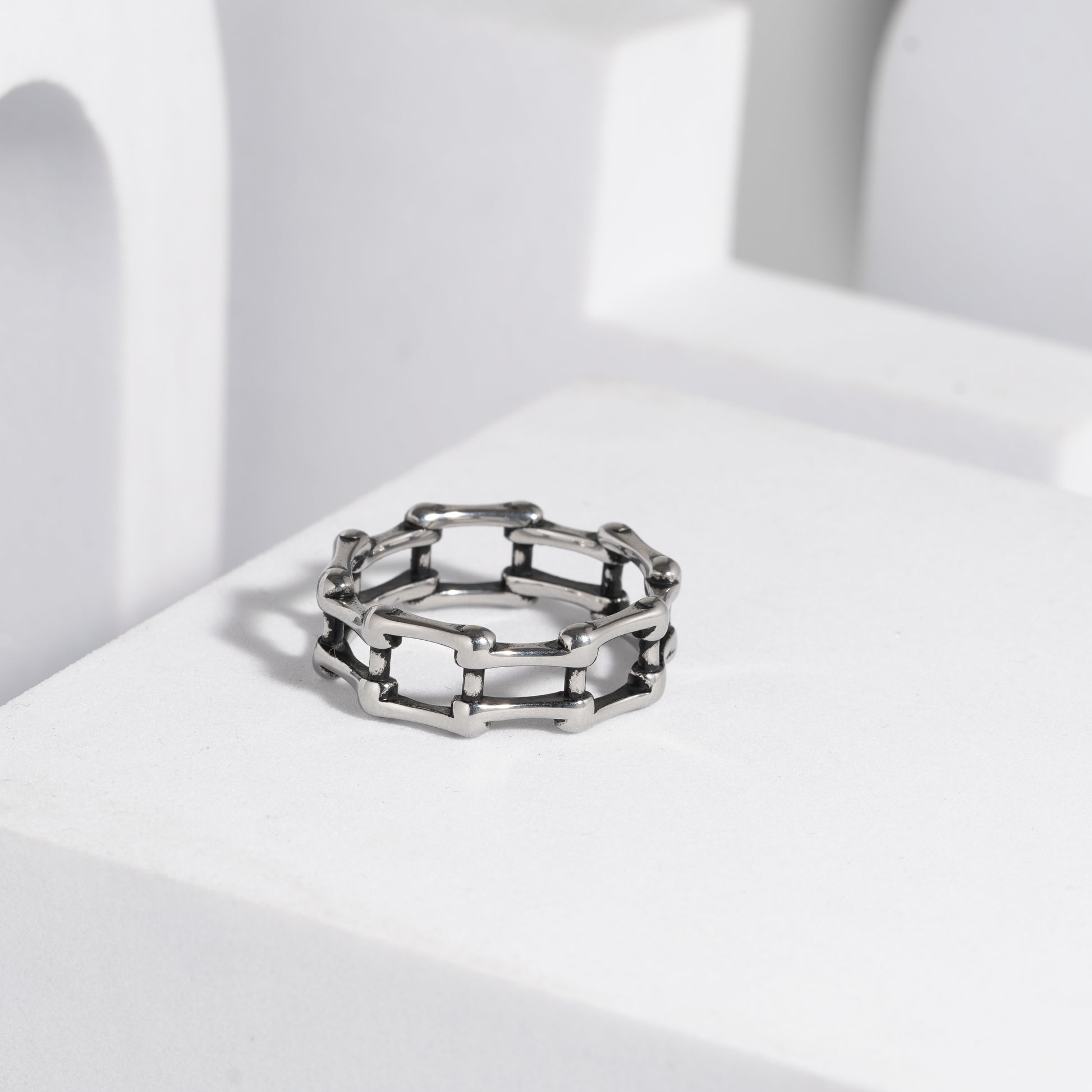 292 Oxidised Ring For Men