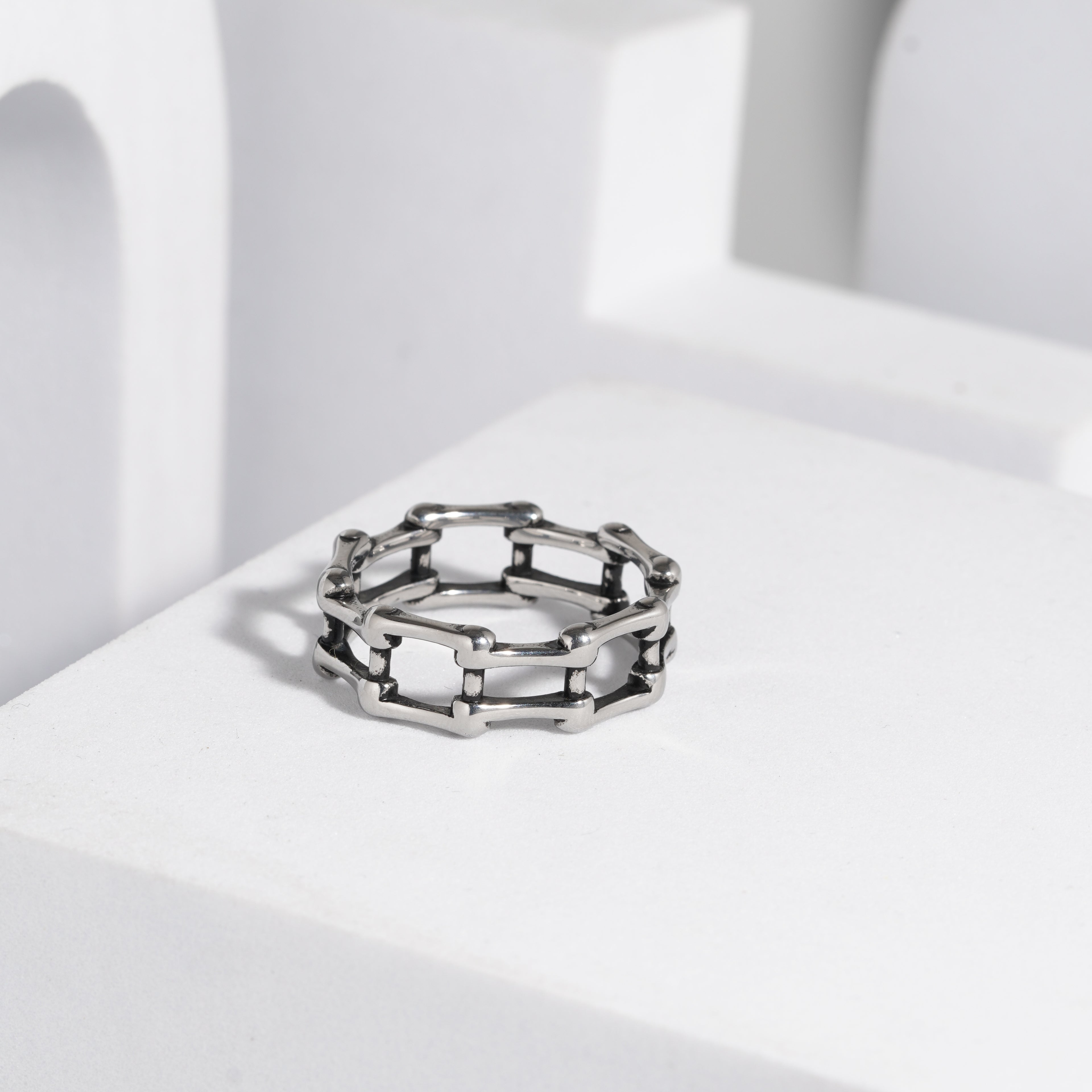292 Oxidised Ring For Men