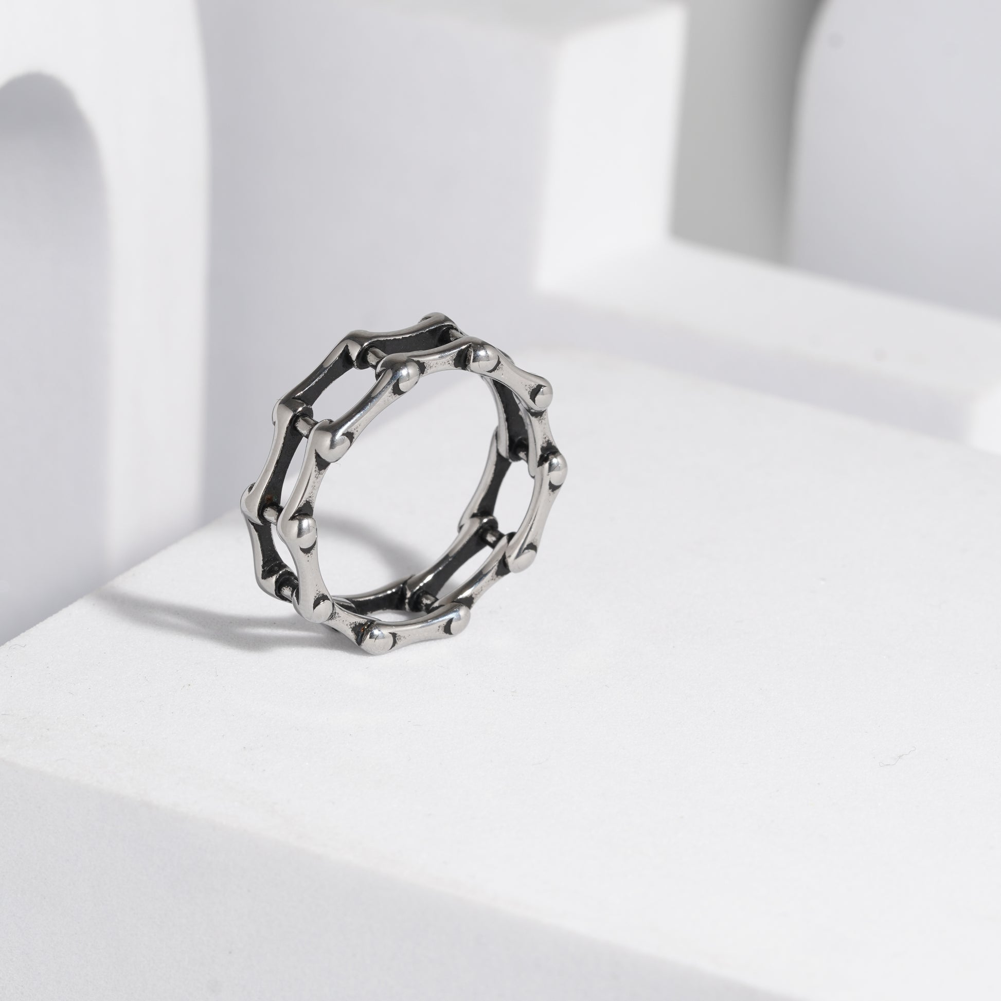 292 Oxidised Ring For Men