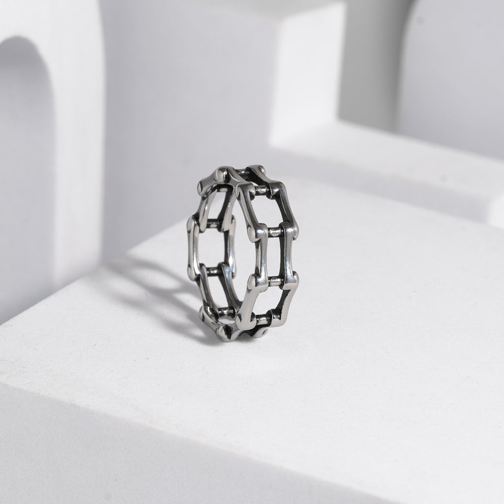 292 Oxidised Ring For Men