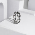 292 Oxidised Ring For Men