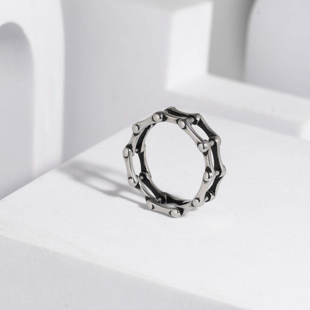 292 Oxidised Ring For Men