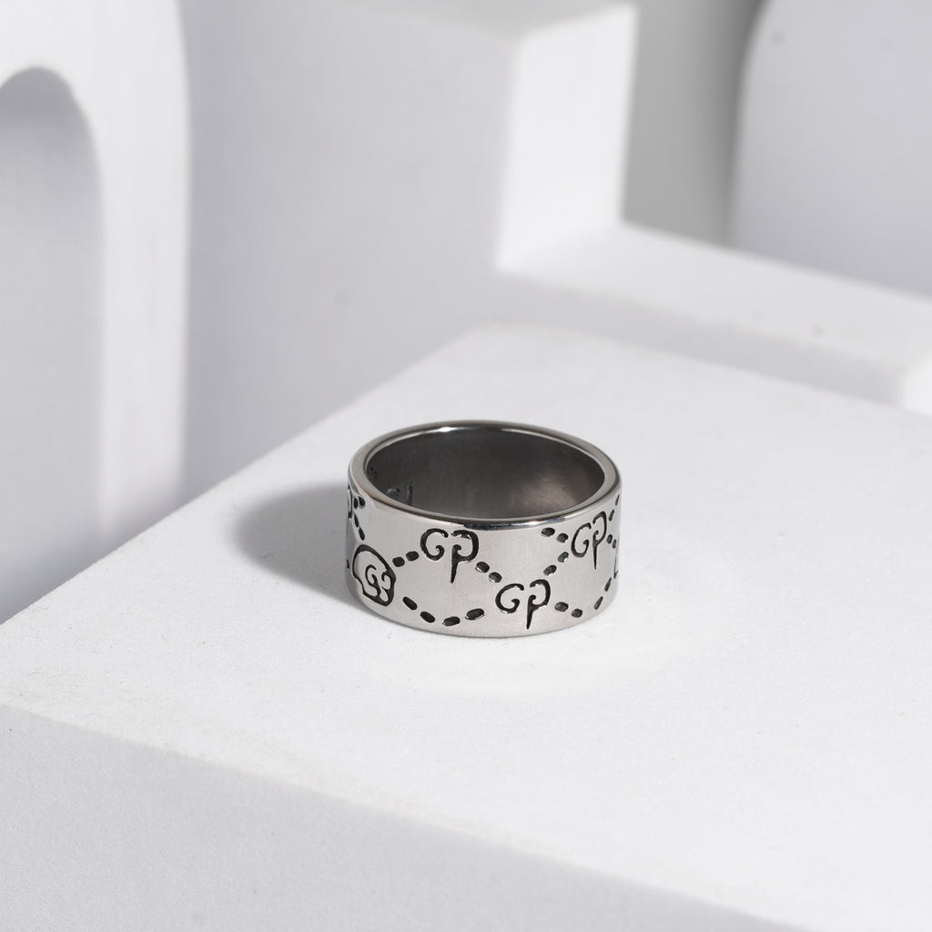 460 Oxidised Ring For Men