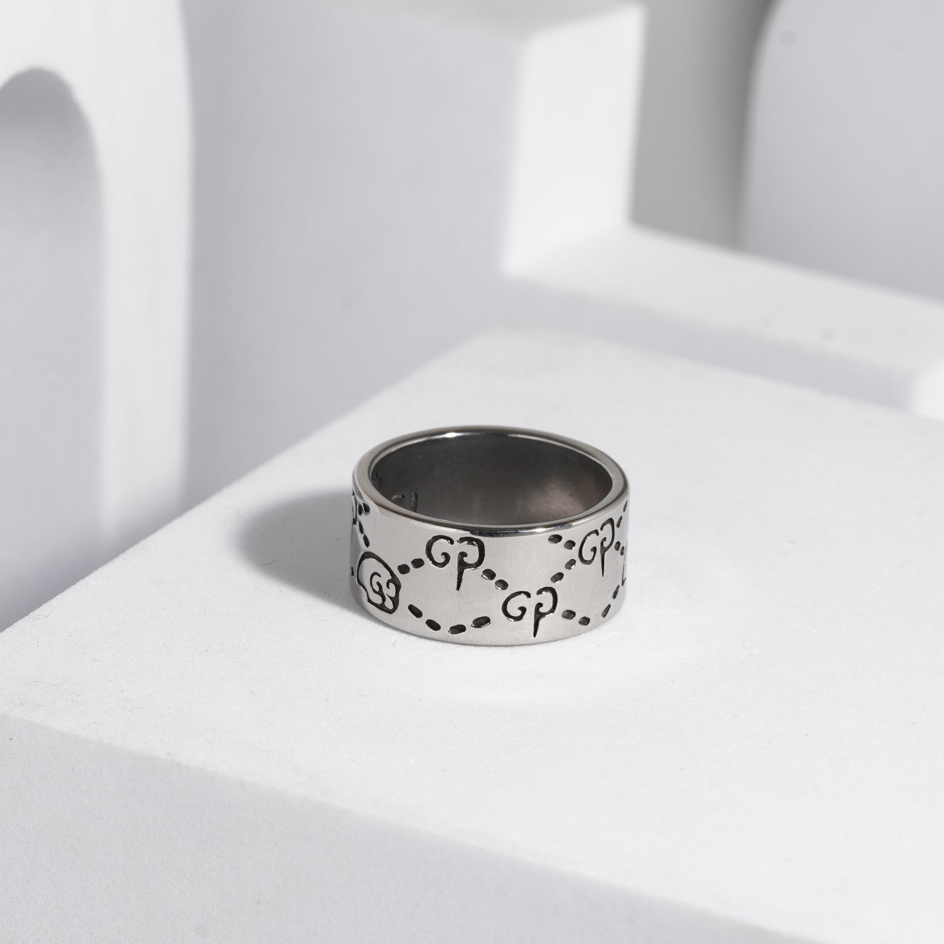 460 Oxidised Ring For Men