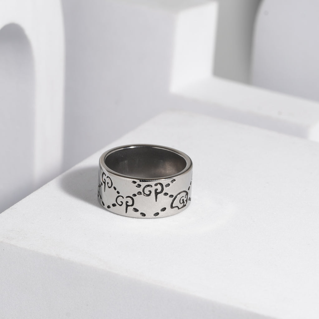 460 Oxidised Ring For Men