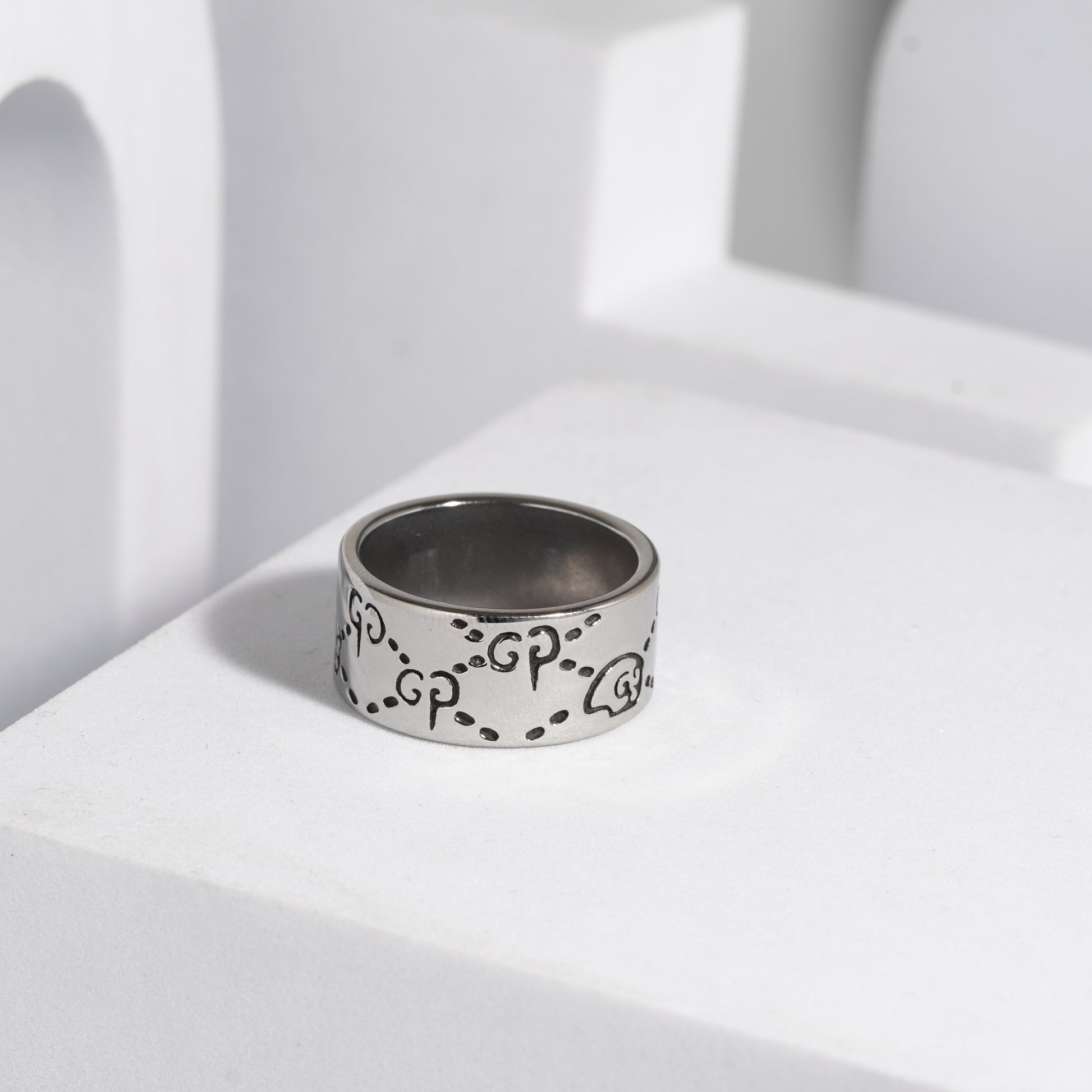 460 Oxidised Ring For Men