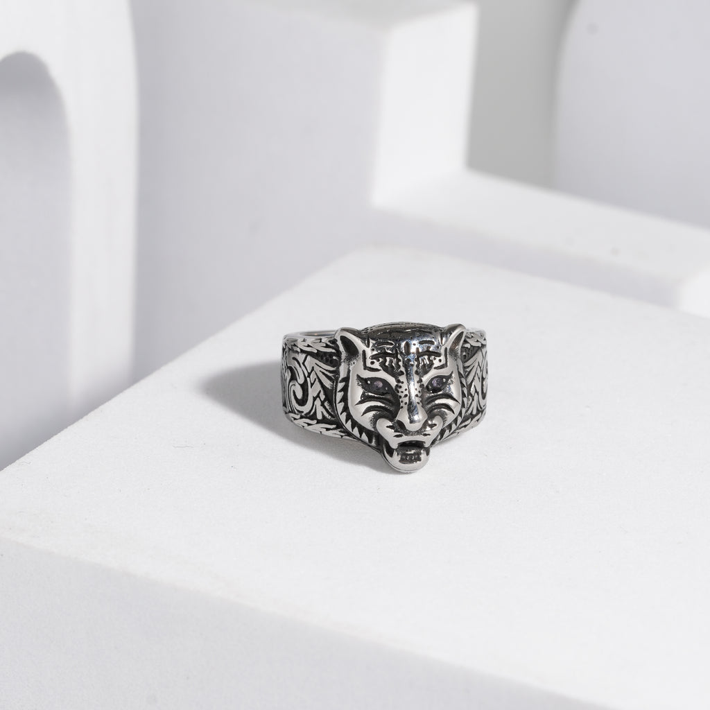 768 Oxidised Ring For Men