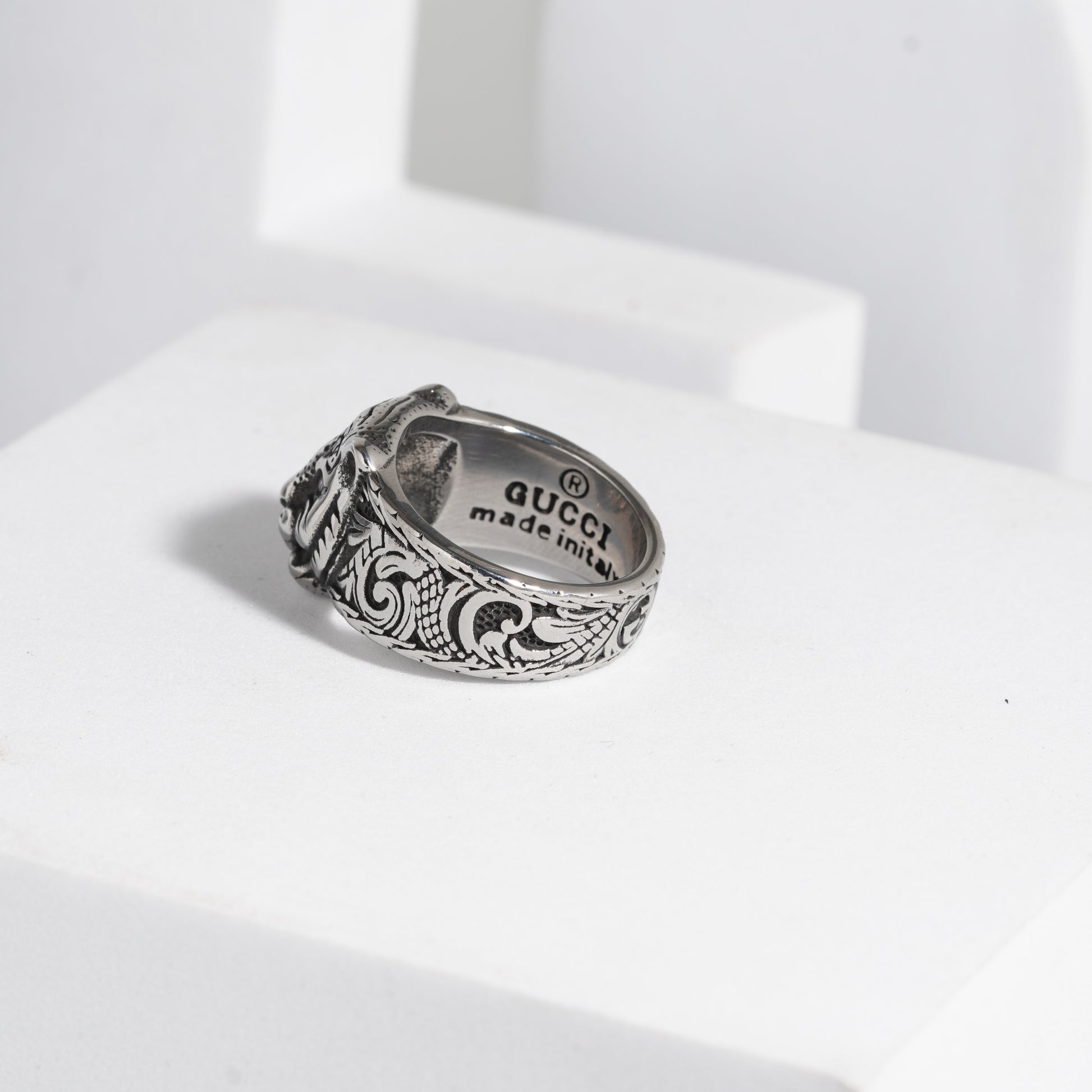 768 Oxidised Ring For Men