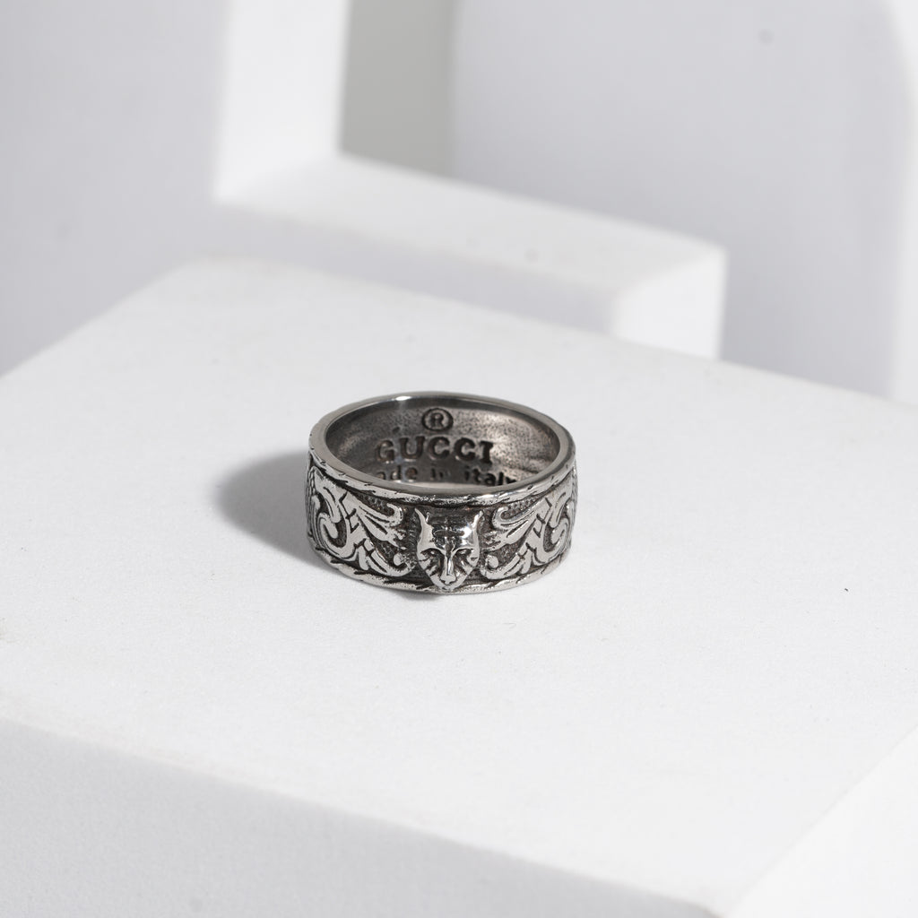 836 Oxidised Ring For Men