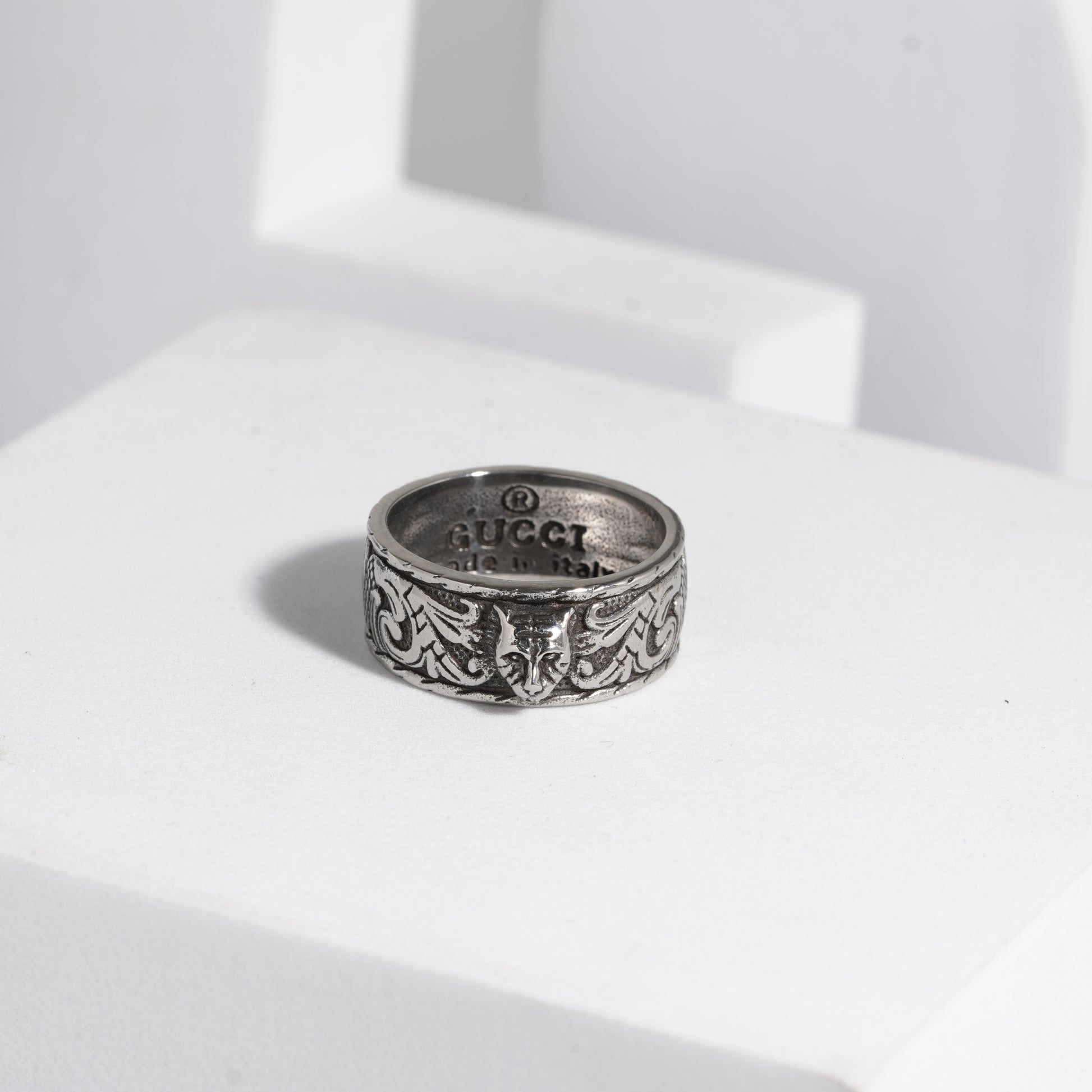 836 Oxidised Ring For Men
